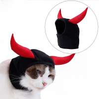 Cat hat fashionable costume style Halloween design with soft cotton wholesale 2020 hot sale disfraces para mascotas pet clothes