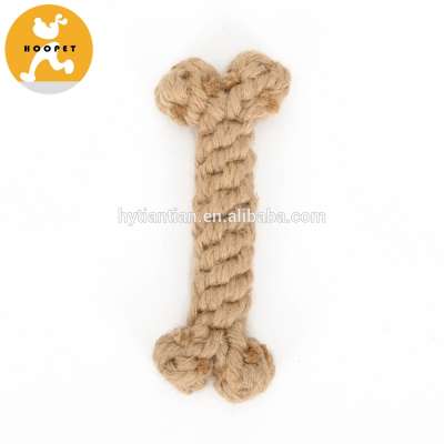 Factory Indestructible Bone Shape Small Pet Dog Rope Toy For Puppies