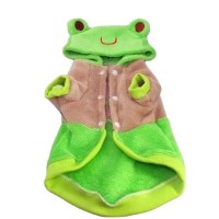 Factory Wholesale Custom Cute Cartoon Frog Style Soft Dog Coats Pet Clothes Vest