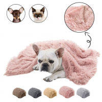 Wholesale OEM soft portable fleece pet blanket dog mat