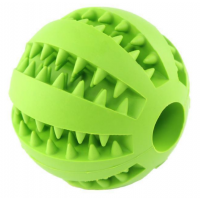 New Pet Products Rubber Food Leaking Interactive Ball Teeth Cleaning Dog Toy