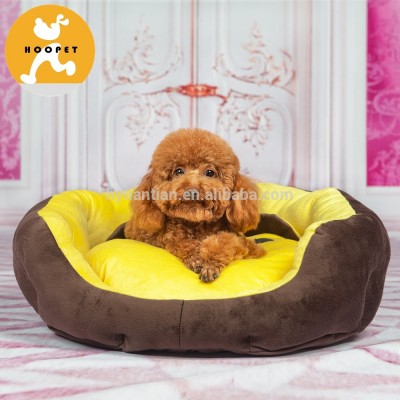 Hoopet adorable bunk beds for dogs with yellow face pillow