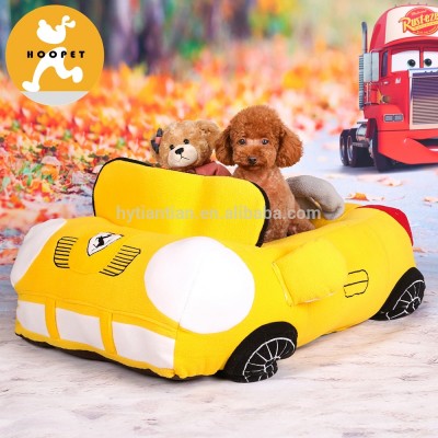 Hoopet cool yellow sports car fashion bowser dog bed