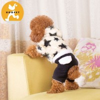 Hot Sell two colors stars fur dog coat pet clothes pet products