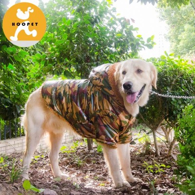 Cool winter camouflage waterproof coats for big dog clothes