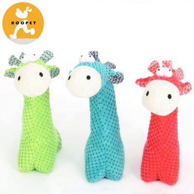 Lovely Pet Toy Plush Dog Toy Giraffe Shape Pet Toy For Chewing