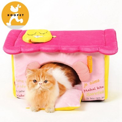 Warmer cave fashion house shape dog bed made in china