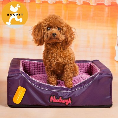 Purple pet bedding antique dog bed with memory foam